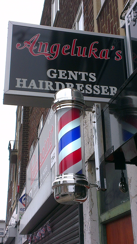 Angeluka's Gents Hairdressers Logo